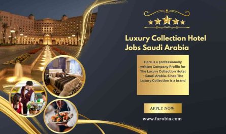 Luxury Collection Hotel Jobs Saudi Arabia