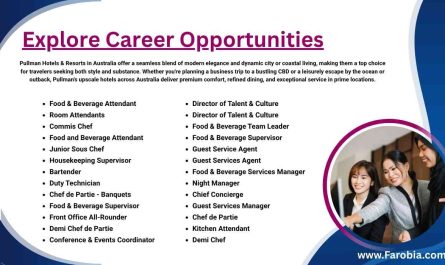 Pullman Hotels & Resorts Jobs Australia