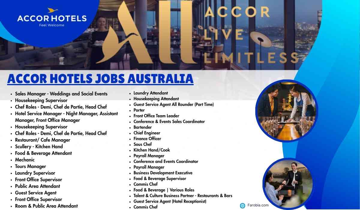 Accor Hotels Jobs Australia