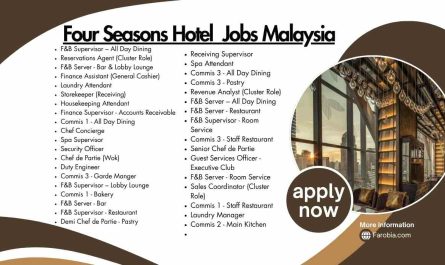 Four Seasons Hotel  Jobs Malaysia