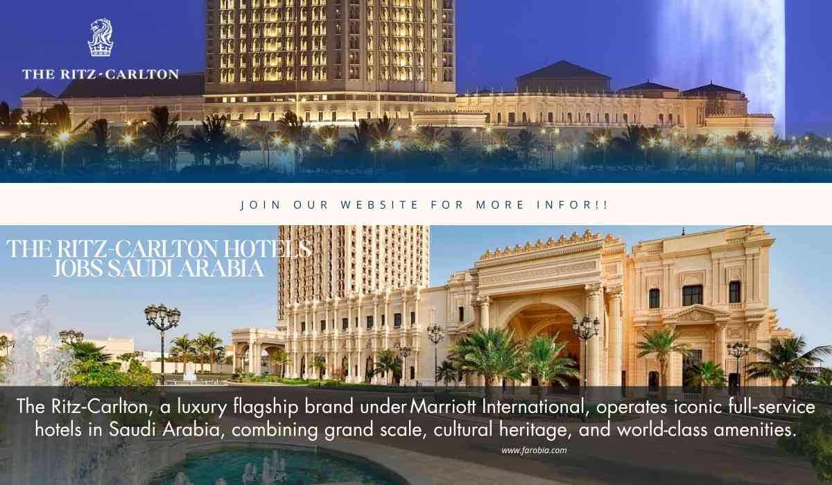 The Ritz-Carlton Hotels Jobs Saudi Arabia