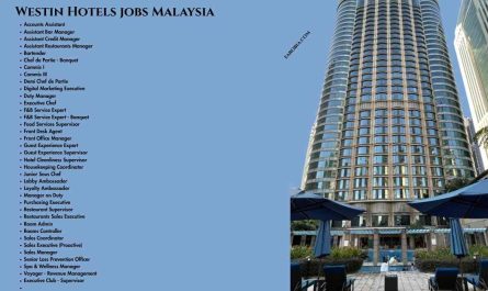 Westin Hotels jobs Malaysia (1)